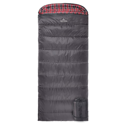 Teton Celsius XXL Sleeping Bag, Cold Weather Sleeping Bags for Adults and Kids, Camping Made Easy and Warm. Compression Sack Included