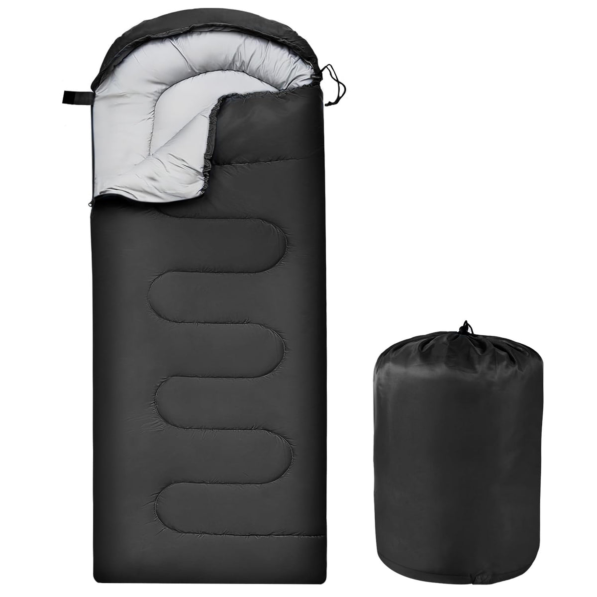 OBTANIM Sleeping Bags Portable Waterproof Camping Sleeping Bag for Adults Kids 4 Seasons Cold Weather or Warm Backpacking Hiking Travel Indoor Outdoor Use