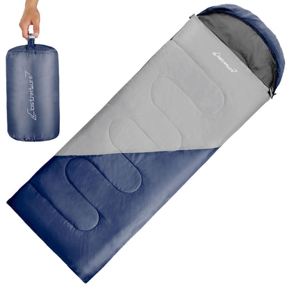 Clostnature Lightweight Camping Sleeping Bag for Adults and Kids(3/4.2LB)