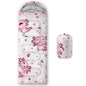 QOOMO Axolotl Cute Camping Sleeping Bags,3 Season Warm & Cool Weather,Lightweight,Waterproof Sleeping Bags for Adults & Kids,Traveling,and Outdoors