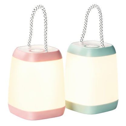 HOKOILN 2-Pack LED Camping Lights Battery Powered Portable Tent Lantern