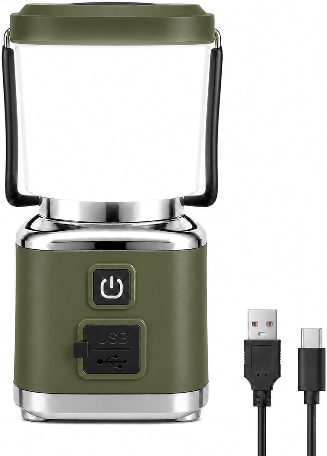 Rechargeable Camping Lantern,1000LM 4 Lighting Modes, Stepless Dimming