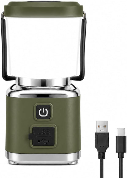 Rechargeable Camping Lantern,1000LM 4 Lighting Modes, Stepless Dimming