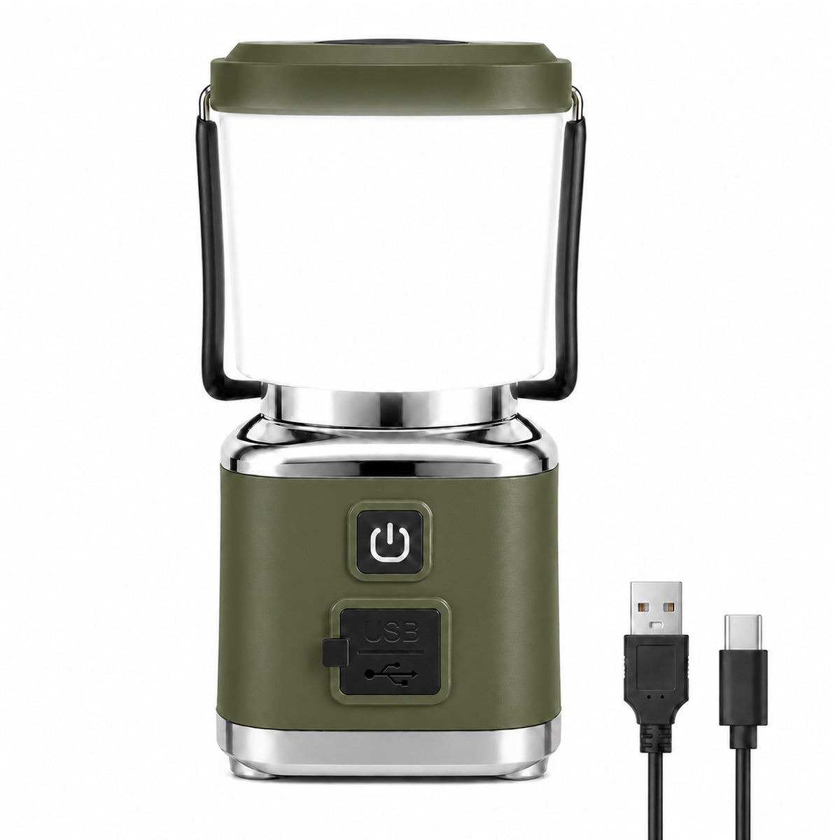 Rechargeable Camping Lantern,1000LM 4 Lighting Modes, Stepless Dimming