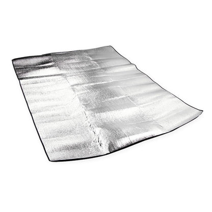 Wind Tour Outdoor Double-Sided Moisture-Proof Aluminum Foil Foam Pad Waterproof and Insulating Foil Mat Picnic Mat Camping Mat for Beach Tent and Camping