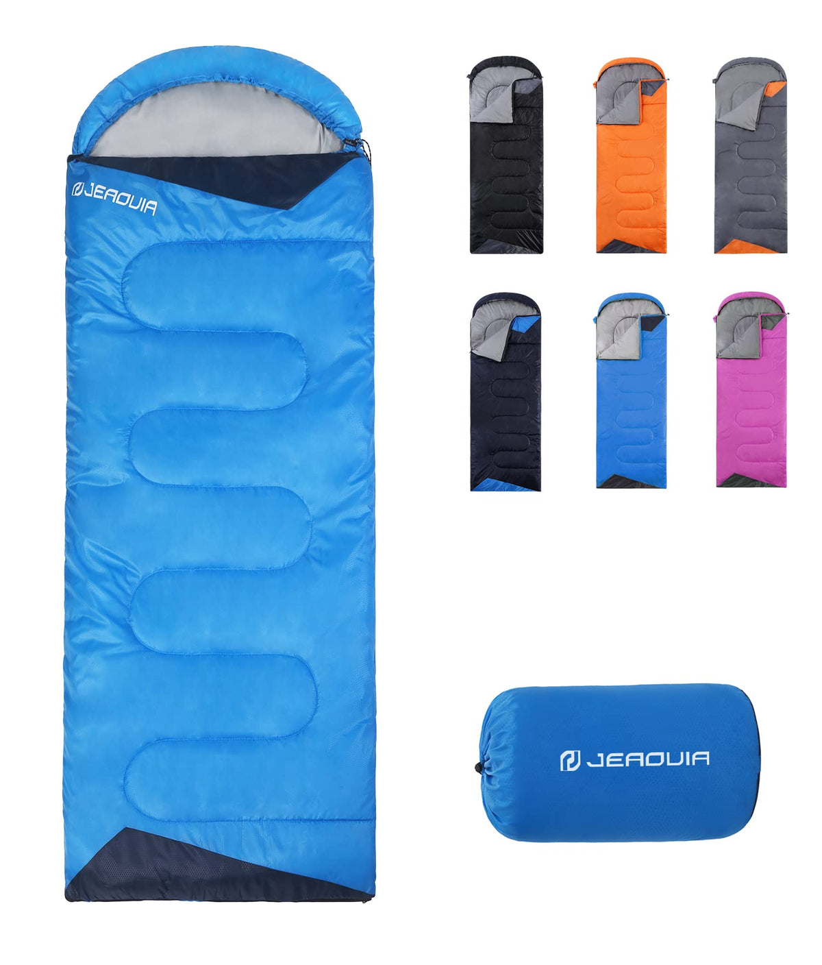 Sleeping Bags for Adults Backpacking Lightweight Waterproof- Cold Weather Sleeping Bag for Girls Boys Mens for Warm Camping Hiking Outdoor Travel Hunting with Compression Bags
