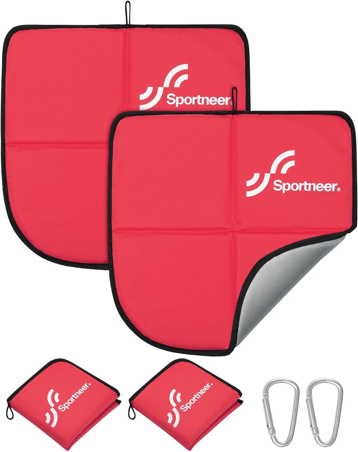 Sportneer Sitting Pad, Lightweight Waterproof Folding Seat Pad for Backpacking, 15.75'' x 15.75'' Portable Camping Seat Mat for Hiking, Picnics & Outdoor Use