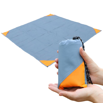 Pocket Picnic Blanket, Compact Lightweight Tarp for Camping