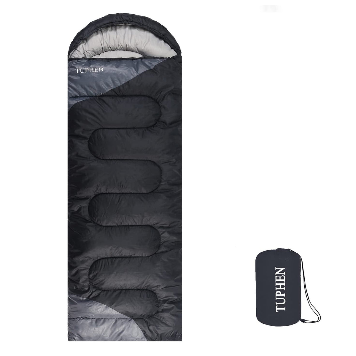 tuphen- Sleeping Bags for Adults Kids Boys Girls Backpacking Hiking Camping Microfiber Liner, Cold Warm Weather 4 Seasons Indoor Outdoor Use, Lightweight & Waterproof