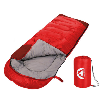 SWTMERRY Sleeping Bag 3 Seasons (Summer, Spring, Fall) Warm & Cool Weather - Lightweight,Waterproof Indoor & Outdoor Use for Kids, Teens & Adults for Hiking and Camping