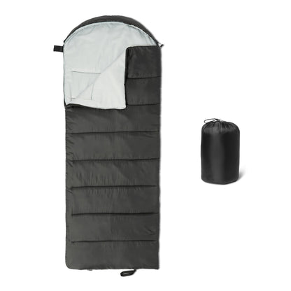 Amazon Basics Sleeping Bags for Adults, Camping Essentials, 3 Season Warm & Cool Weather