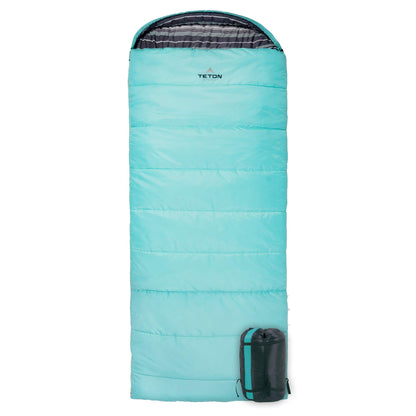 Teton Celsius Regular, 25F, 20F, 0F Degree Sleeping Bags, All Weather Bag for Adults and Kids, Camping Made Easy and Warm, Travel Sack Included
