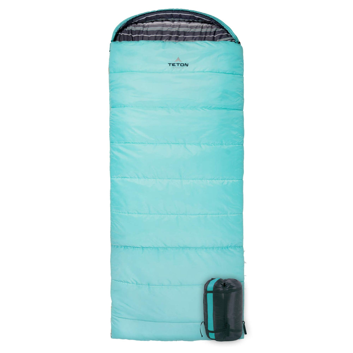 Teton Celsius Regular, 25F, 20F, 0F Degree Sleeping Bags, All Weather Bag for Adults and Kids, Camping Made Easy and Warm, Travel Sack Included