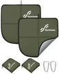 Sportneer Sitting Pad, Lightweight Waterproof Folding Seat Pad for Backpacking, 15.75'' x 15.75'' Portable Camping Seat Mat for Hiking, Picnics & Outdoor Use