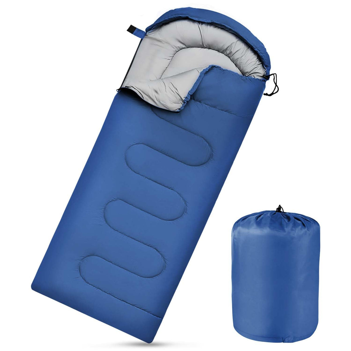 Camping Sleeping Bags for Adults Kids Waterproof Lightweight Sleeping Bag for Cold Weather or Warm Backpacking Hiking Mountaineering Indoor Outdoor Use
