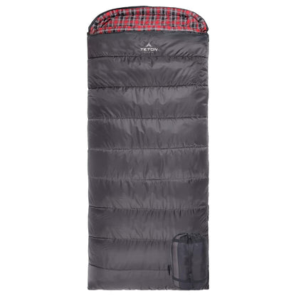 Teton Celsius XXL Sleeping Bag, Cold Weather Sleeping Bags for Adults and Kids, Camping Made Easy and Warm. Compression Sack Included