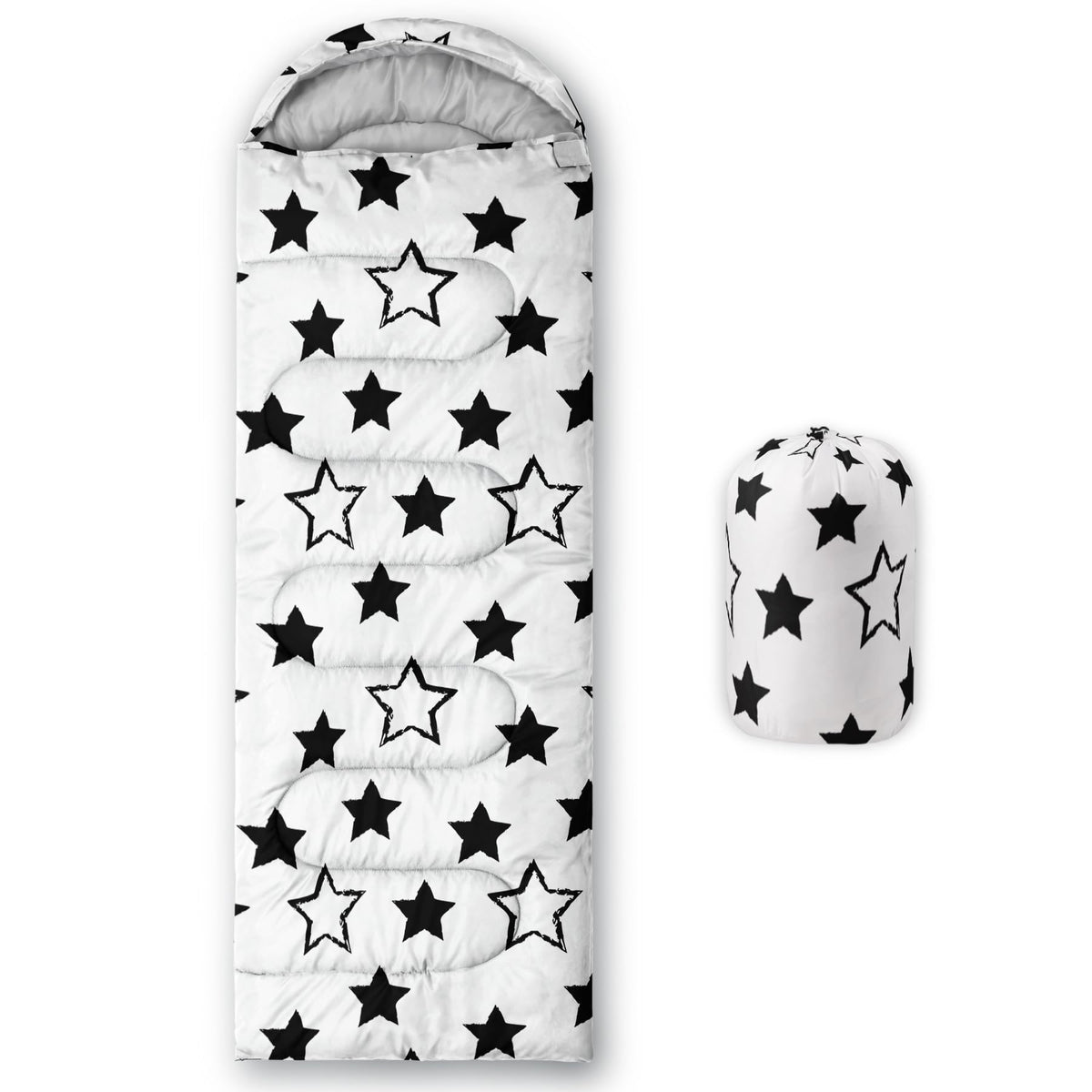 Axolotl Unicorn Sleeping Bag for Kids Boys Girls–Lightweight Warm Cold Weather Sleeping Bags,Waterproof Portable Sleeping Bag with Compression Sack for Camping Backpacking Outdoor Indoor