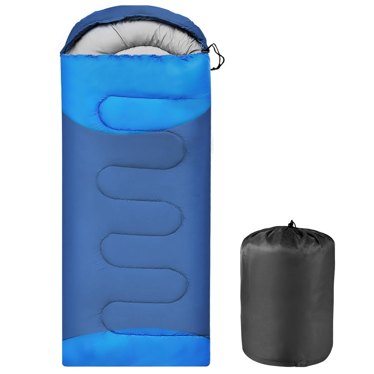 OBTANIM Sleeping Bags Portable Waterproof Camping Sleeping Bag for Adults Kids 4 Seasons Cold Weather or Warm Backpacking Hiking Travel Indoor Outdoor Use