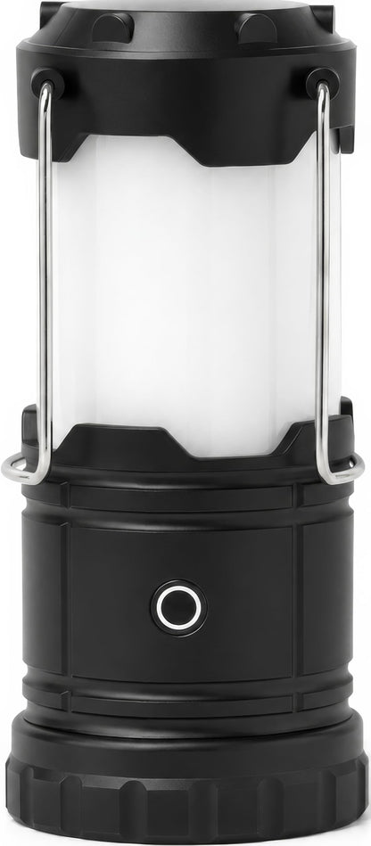MalloMe Camping Lights LED Lantern Flashlights, Battery Operated Lamp Tent Lanterns for Power Outages, Camping Essentials Outdoor,Home,Emergency Gear, Hurricane Survival (3 AAA batteries not included)