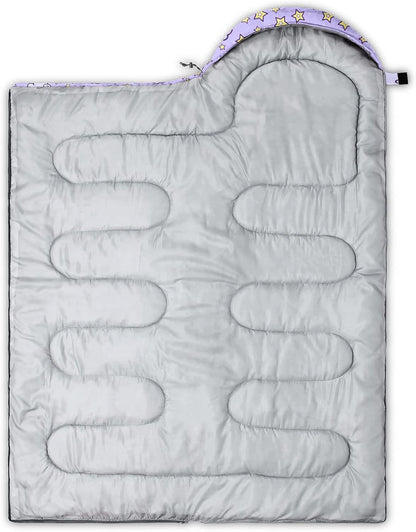 Axolotl Unicorn Sleeping Bag for Kids Boys Girls–Lightweight Warm Cold Weather Sleeping Bags,Waterproof Portable Sleeping Bag with Compression Sack for Camping Backpacking Outdoor Indoor