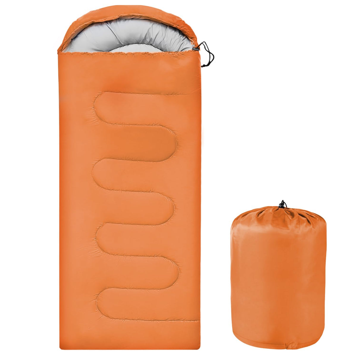 OBTANIM Sleeping Bags Portable Waterproof Camping Sleeping Bag for Adults Kids 4 Seasons Cold Weather or Warm Backpacking Hiking Travel Indoor Outdoor Use
