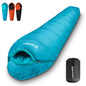 Bessport Mummy Sleeping Bag | 15-45 ℉ Extreme 3-4 Season Sleeping Bag for Adults Cold Weather– Warm and Washable, for Hiking Traveling & Outdoor Activities