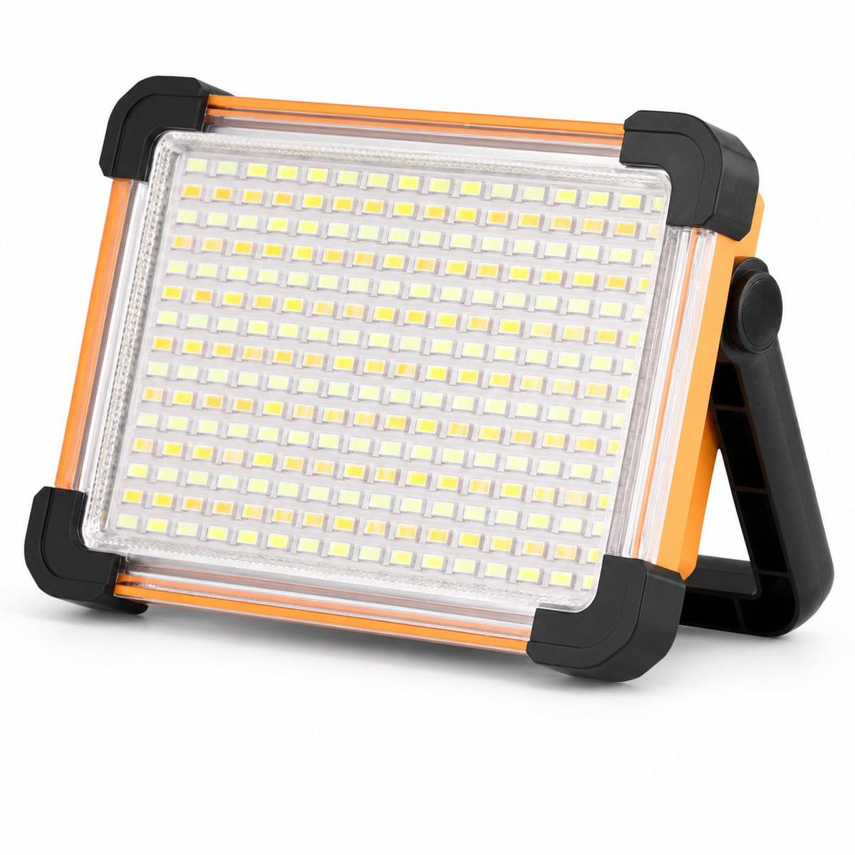 YXQUA 120W Solar Rechargeable Work Light, 144 LED 10000LM, IP65