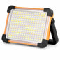 YXQUA 120W Solar Rechargeable Work Light, 144 LED 10000LM, IP65