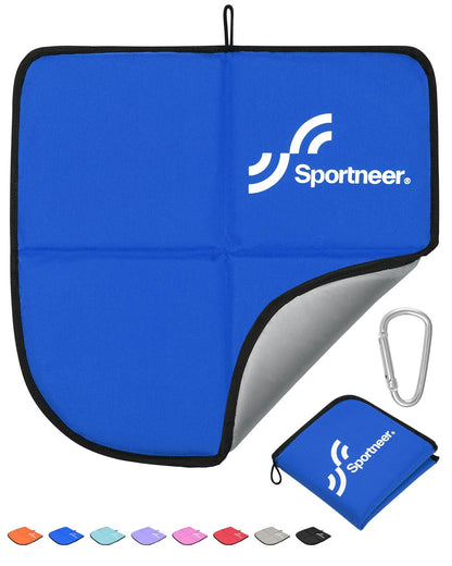 Sportneer Sitting Pad, Lightweight Waterproof Folding Seat Pad for Backpacking, 15.75'' x 15.75'' Portable Camping Seat Mat for Hiking, Picnics & Outdoor Use