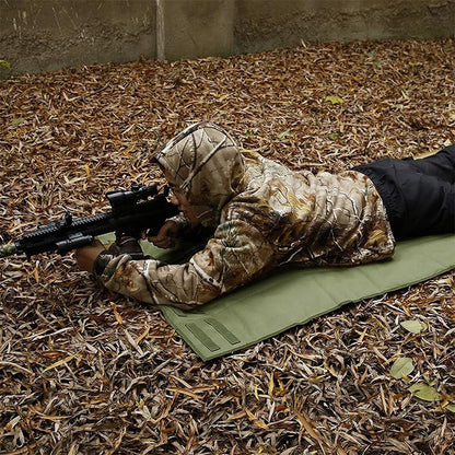 Outdoor Camping Tactical Training Shooting Mat Anti Slip Pad, Waterproof and Moisture-Proof Folding Mat Picnic Blanket Portable with Carry Strap