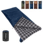KingCamp Sleeping Bag for Adults, 100% Flannel XL Big and Tall