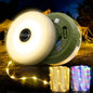 OGERY Camping String Lights 4 in 1, 32.8FT Quick Storage 8 Modes Protable