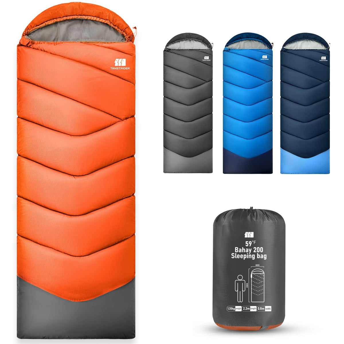 Sleeping Bags for Adults Kids 4 Season Camping Sleeping Bag Gear