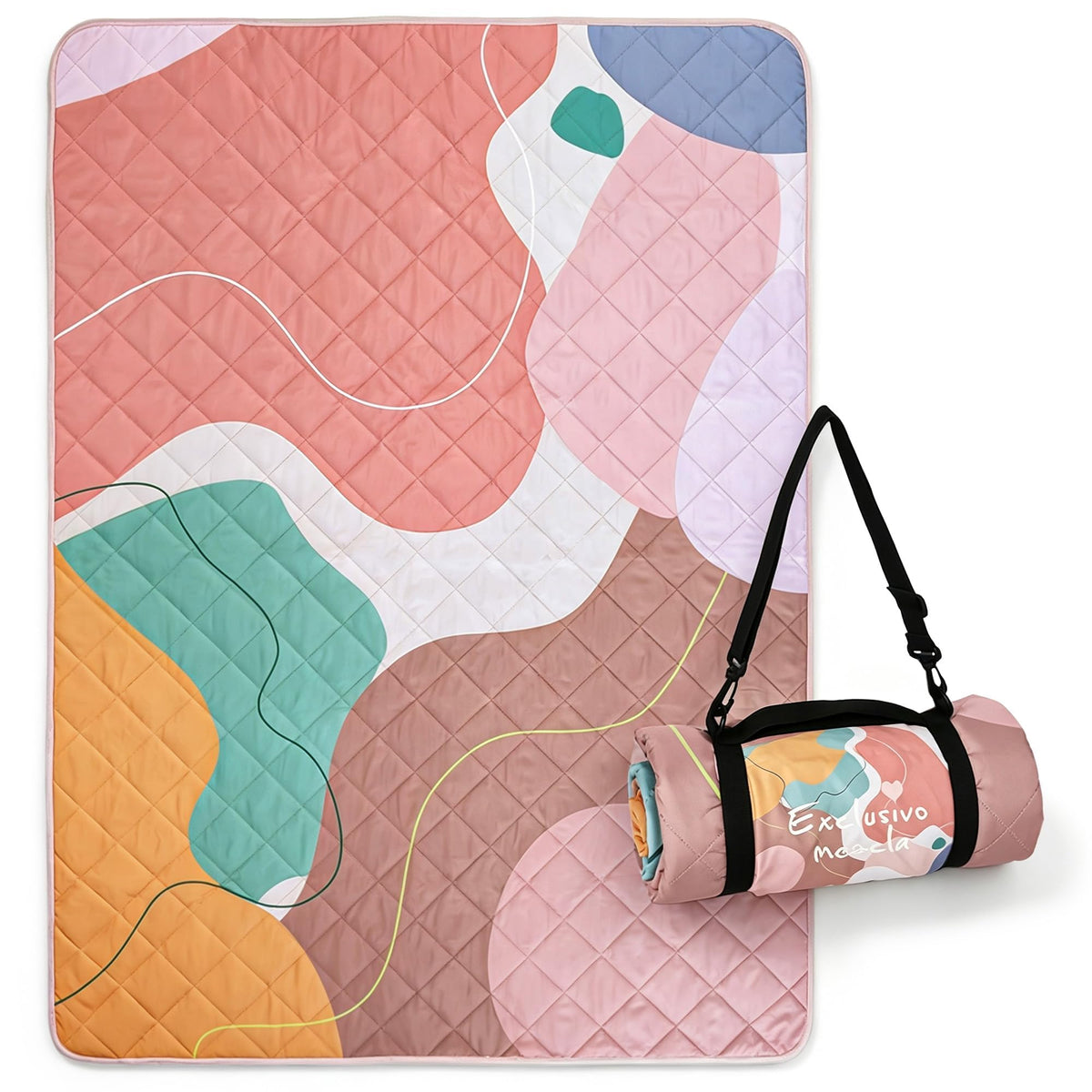 Exclusivo Mezcla Extra Large Waterproof Foldable Picnic Blanket