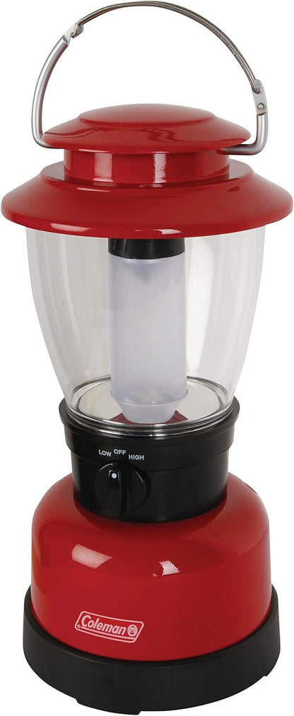 Coleman 400L LED Camping Lantern, Water-Resistant, Red