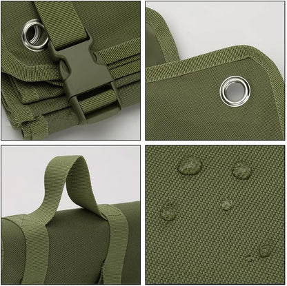 Outdoor Camping Tactical Training Shooting Mat Anti Slip Pad, Waterproof and Moisture-Proof Folding Mat Picnic Blanket Portable with Carry Strap