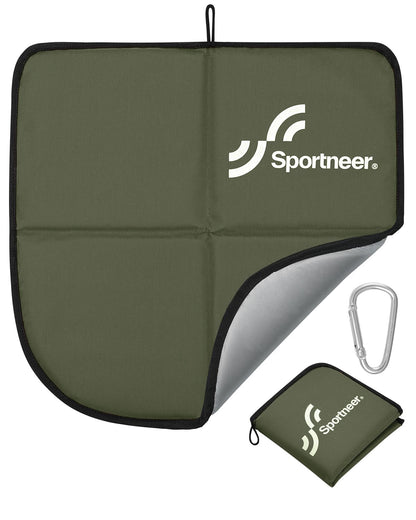 Sportneer Sitting Pad, Lightweight Waterproof Folding Seat Pad for Backpacking, 15.75'' x 15.75'' Portable Camping Seat Mat for Hiking, Picnics & Outdoor Use
