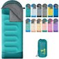 Sleeping Bags for Adults Kids - 3 Season Cold&Warm Weather Waterproof Camping Sleeping Bag - Lightweight Sleeping Bags for Camping Hiking Outdoor Travel