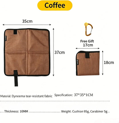 Ultralight Outdoor Camping Moisture-Proof Seat Mat Ripstop Pad