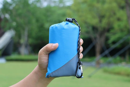 Pocket Picnic Blanket, Compact Lightweight Tarp for Camping