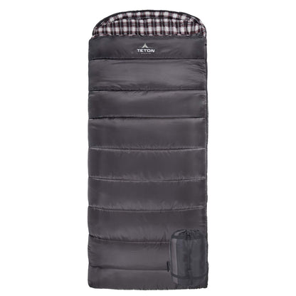 Teton Celsius XXL Sleeping Bag, Cold Weather Sleeping Bags for Adults and Kids, Camping Made Easy and Warm. Compression Sack Included