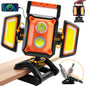 TRESDA 3000LM Rechargeable Work Light, Magnetic LED, Foldable & Portable
