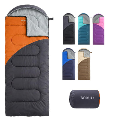 Lightweight Sleeping Bags for Adults & Kids, Backpacking & Scouts, Compact