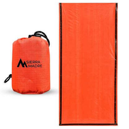Sierra Madre Emergency Sleeping Bag, Waterproof Thermal Bivy Sack