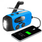 RunningSnail Hand Crank Radio with Flashlight, NOAA/AM/FM Emergency Radio
