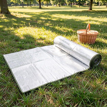 Moisture Proof Picnic Mat Aluminum Foil Foam Camping Tent Pad