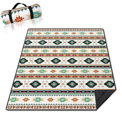 Mushroom Picnic Blankets Waterproof Foldable,60’‘x80'' Portable Dual Layers Outdoor Travel Camping Backpacking Hiking Beach Blanket Mat for Grass Padded Lawn Park Beach,Picnic Accessories