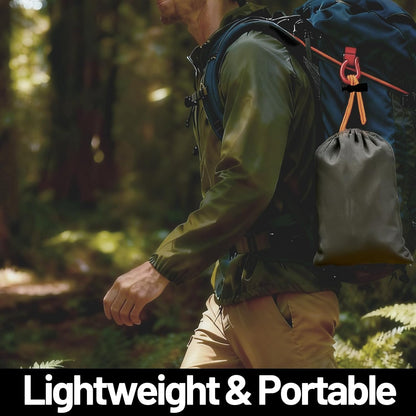 Tent Footprint,71" X 82.6" Waterproof PU 3000mm Camping Tarp - Foldable Picnic Blanket Sandproof Lightweight Ground Sheet Mat for Outdoor,Camping,Hiking,Beach,Tent,Park,Music Festival