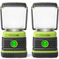 Consciot 1000LM Battery Powered LED Camping Lantern, 4 Light Mode, Dimmable
