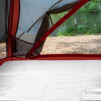 Portable Tent Mat 2 * 1.5m Aluminum Film Thickened for Picnic